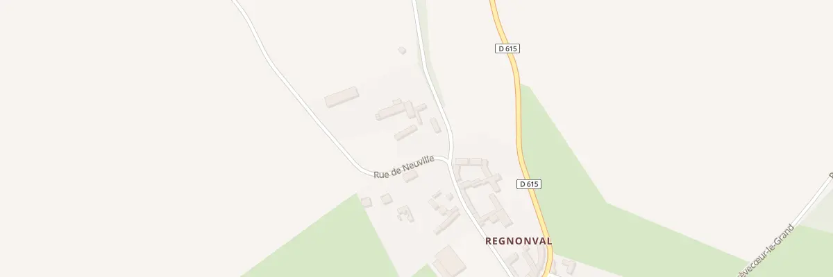 Plan du 2 Rue de la Neuville à Blicourt