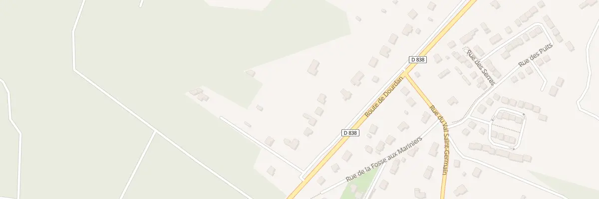 Plan du 56 Rte de Dourdan à Angervilliers