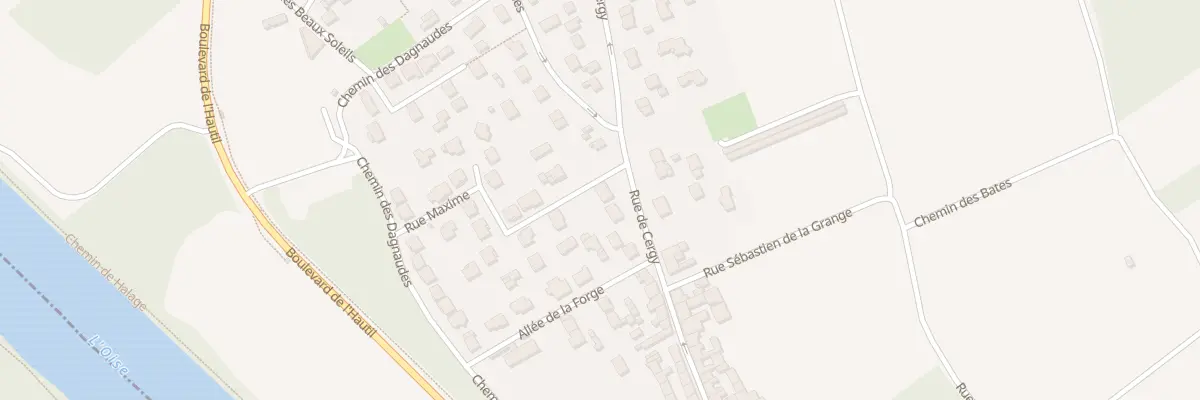 Plan du 69 Rue de Cergy à Neuville-sur-Oise