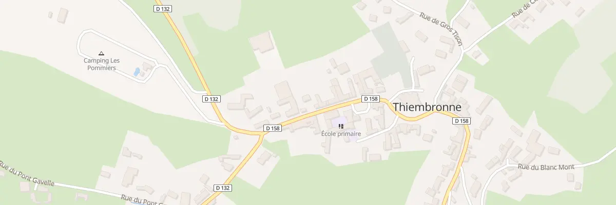Plan du 30 Rue Principale à Thiembronne