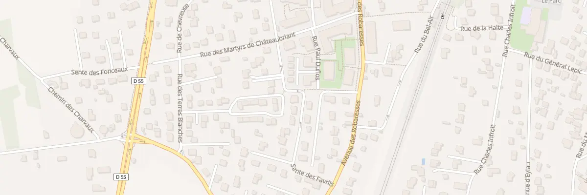 Plan du 9004 Sen des Favrils à Andrésy
