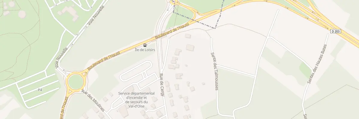 Plan du 158 Rue de Cergy à Neuville-sur-Oise