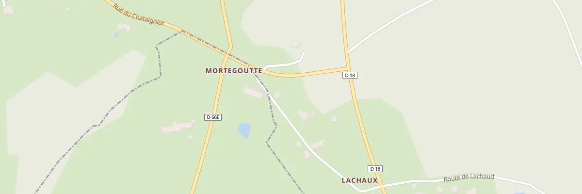 Plan du 5044 À Lachaud à Chapelle-Spinasse