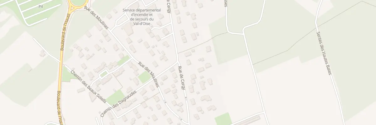 Plan du 118 Rue de Cergy à Neuville-sur-Oise