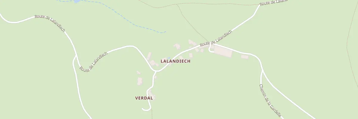 Plan du 5136F Lalandiech à Sousceyrac-en-Quercy