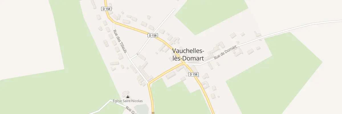 Plan du 2 Rue de Mouflers à Vauchelles-lès-Domart