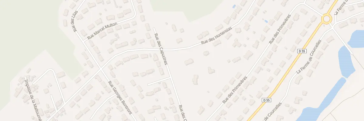 Plan du 12 Rue des Hortensias à Salbris