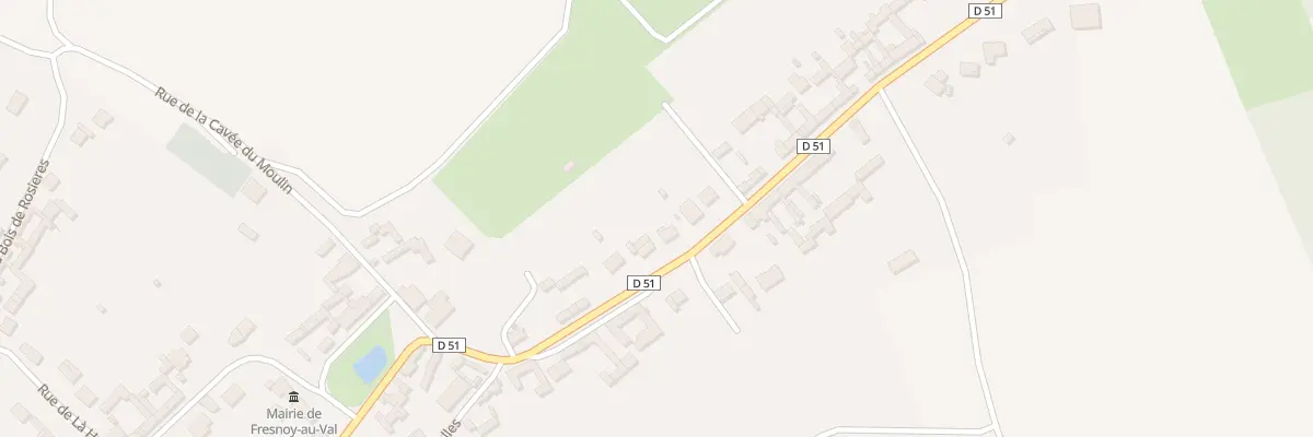 Plan du 13 Rue de Motte à Fresnoy-au-Val