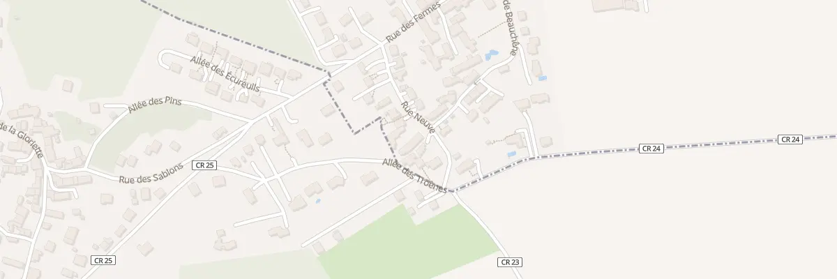 Plan du 28 Rue de Beauchêne à Limours