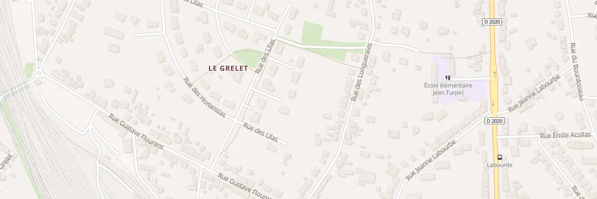 Plan du 15 Rue des Lilas à Vierzon