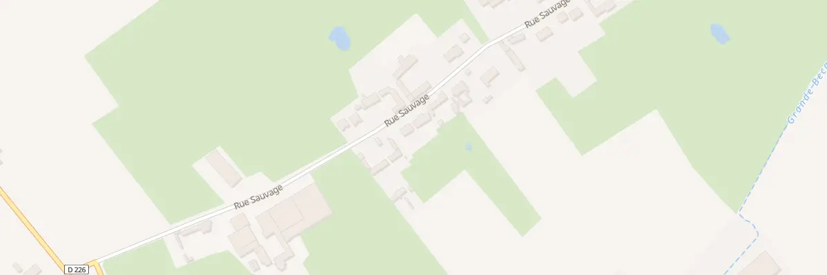 Plan du 362 Rue Sauvage à Zutkerque