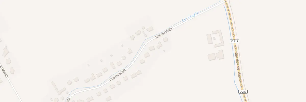 Plan du 220 Rue du Vinfil à Nouvelle-Église