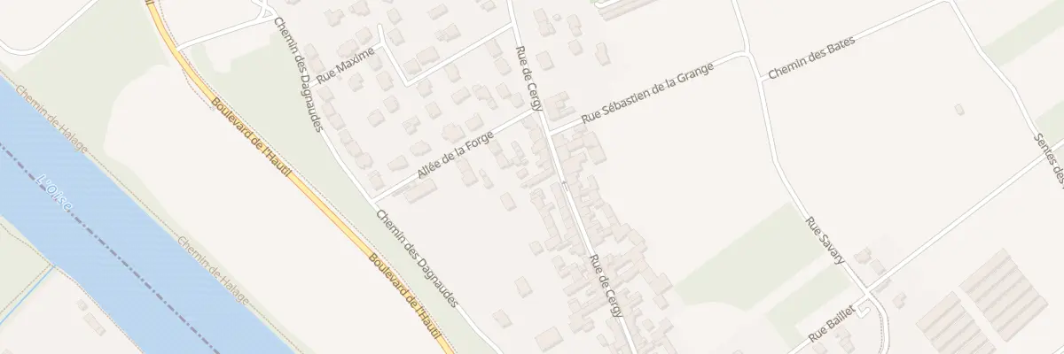 Plan du 51 Rue de Cergy à Neuville-sur-Oise