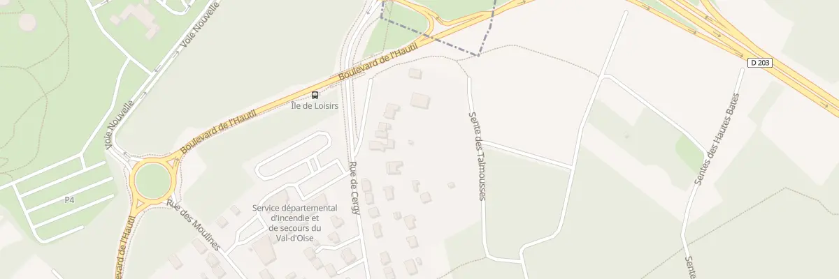 Plan du 156 Rue de Cergy à Neuville-sur-Oise