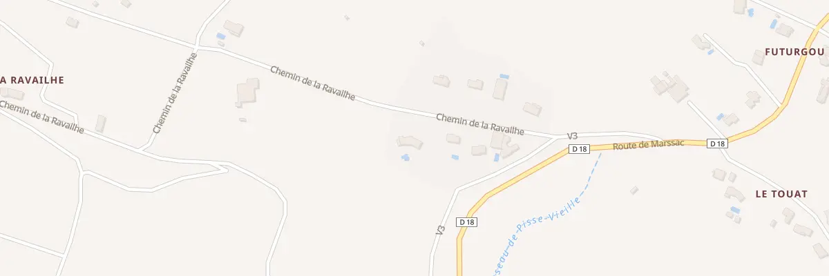 Plan du 7 Che de la Ravailhé à Castelnau-de-Lévis