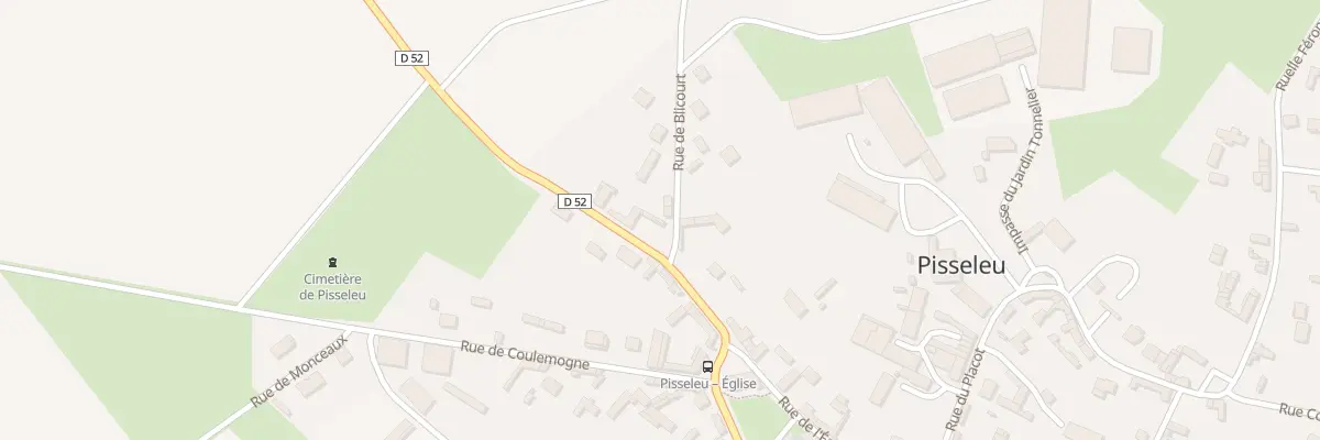 Plan du 3 Rue de Blicourt à Pisseleu