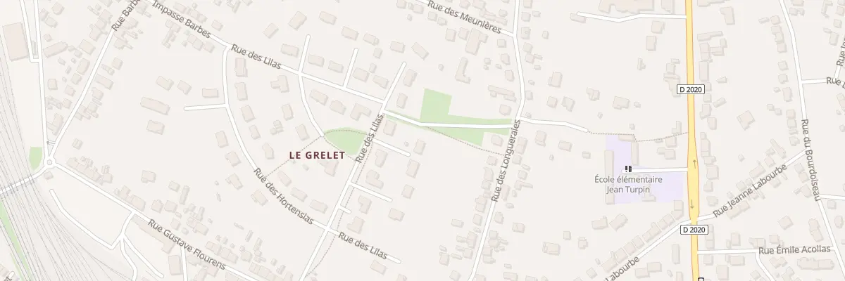 Plan du 23 Rue des Lilas à Vierzon