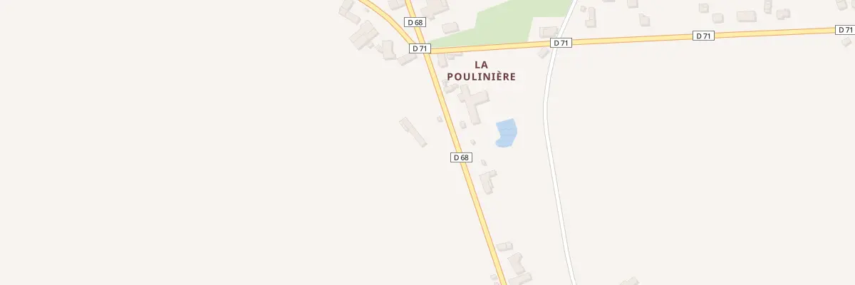 Plan du 11 La Pouliniere à La Berthenoux