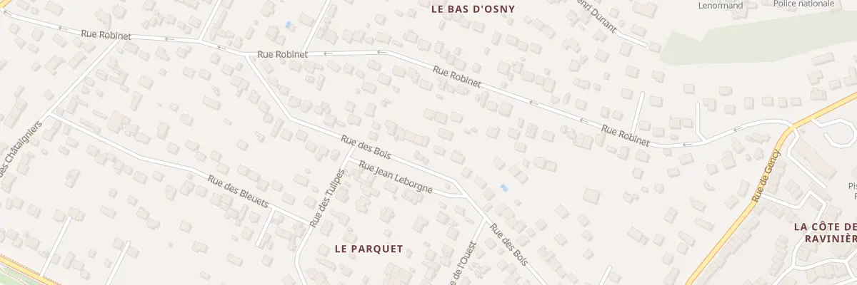 Plan du 31 Rue des Bois à Osny