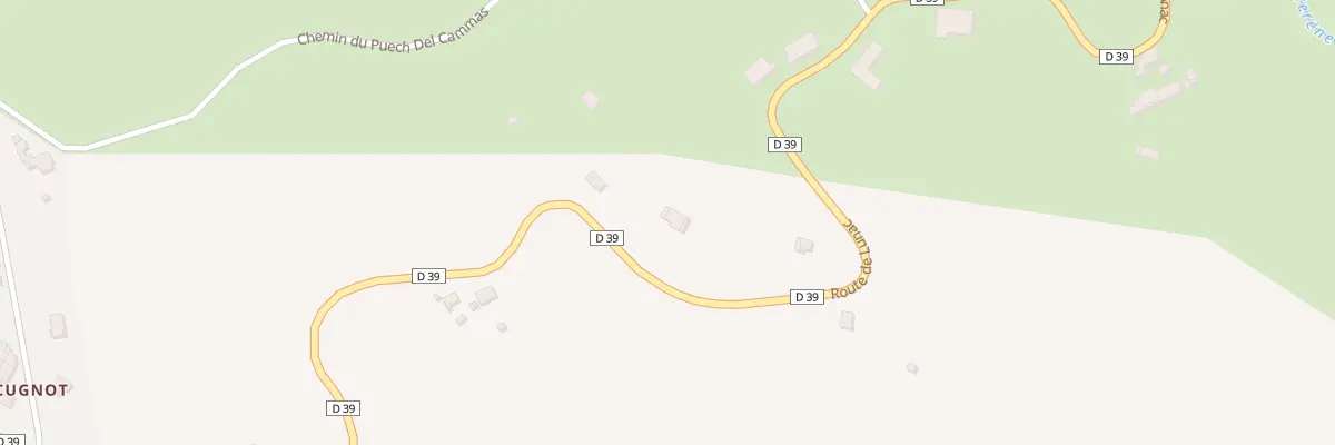 Plan du 5663 Rebirou à La Fouillade