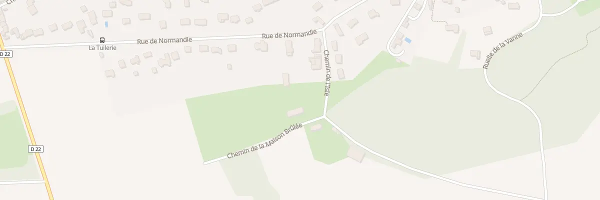 Plan du 2 Che de la Maison Brûlée à Épiais-Rhus