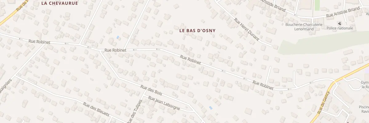 Plan du 29 Rue des Bois à Osny