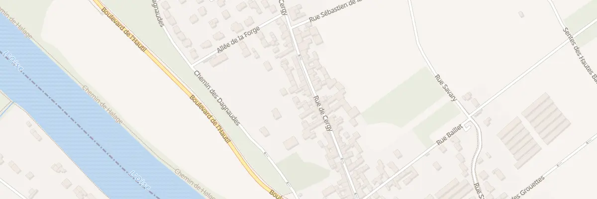 Plan du 37 Rue de Cergy à Neuville-sur-Oise