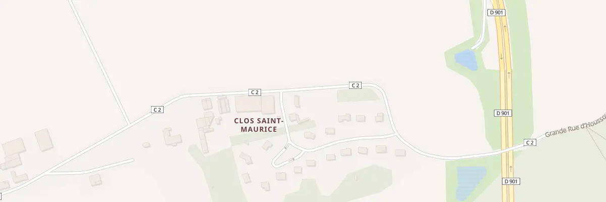 Plan du 1 Rue Le Clos St Maurice à Troissereux