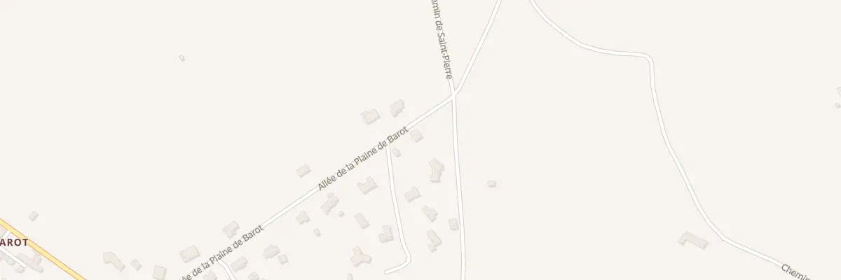 Plan du 18 All de la Plaine de Barot à Saint-Julien-du-Puy