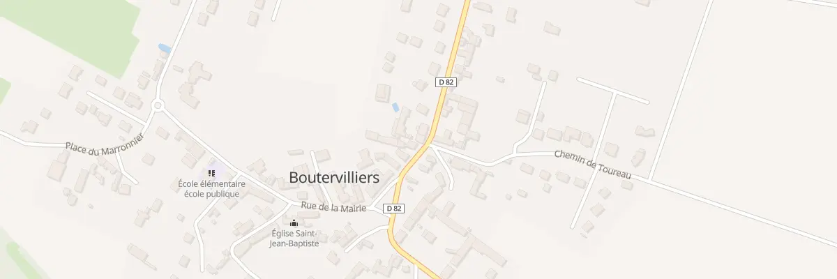 Plan du 10 Rue Raymond Penot à Boutervilliers