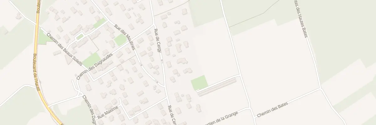 Plan du 92 Rue de Cergy à Neuville-sur-Oise