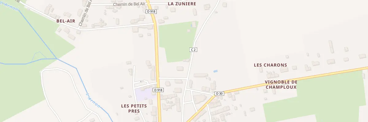 Plan du 3 Rte du Ferrandeau à Lury-sur-Arnon