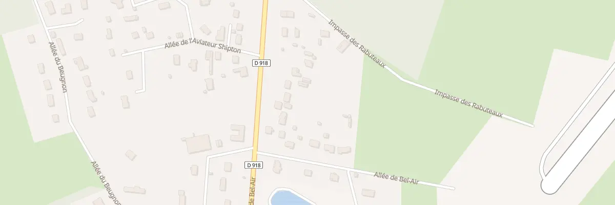 Plan du 11 Av de Bel Air à Méreau
