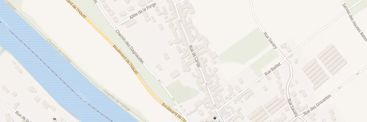 Plan du 31 Rue de Cergy à Neuville-sur-Oise