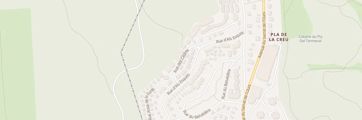 Plan du 5005F Rue Dels Esquits à Bolquère