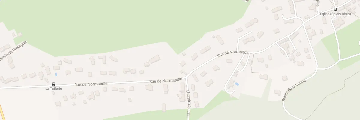Plan du 16 Rue de Normandie à Épiais-Rhus