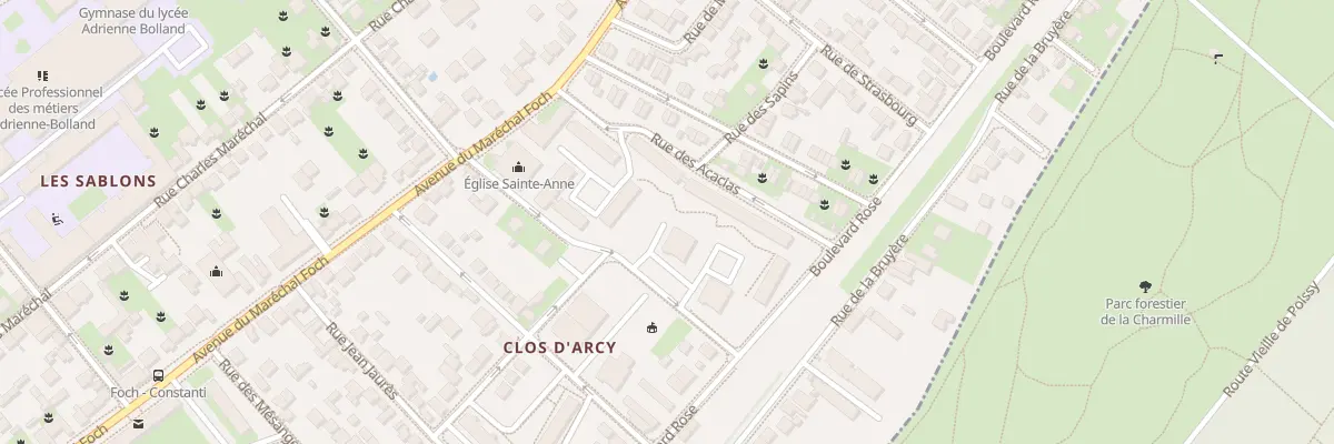 Plan du 49 Bd Rose à Poissy