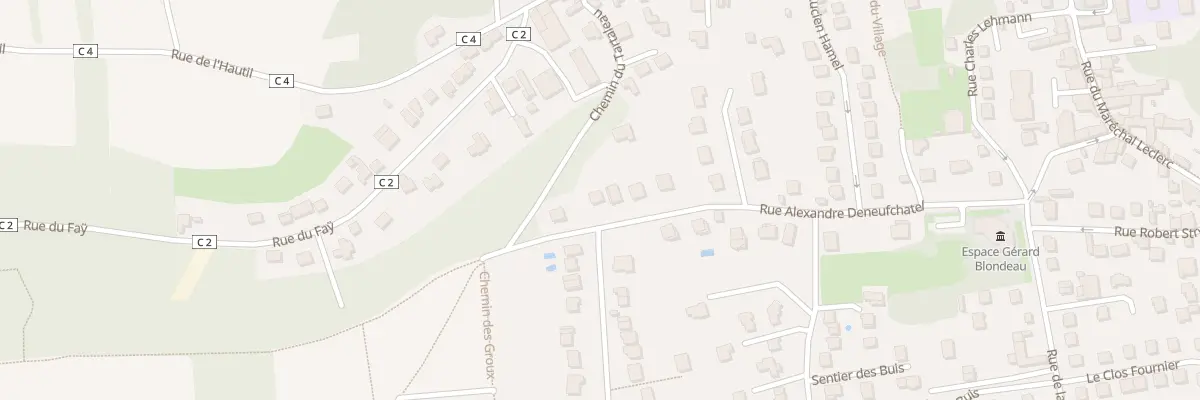 Plan du 5071 Rue de Neufchatel à Maurecourt