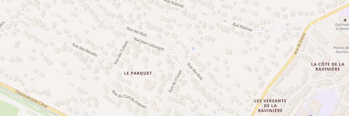 Plan du 12 Rue Jean Leborgne à Osny