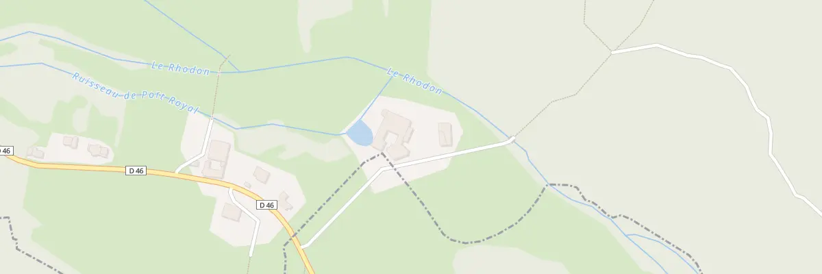 Plan du 5027 Les Champs du Bas à Chevreuse
