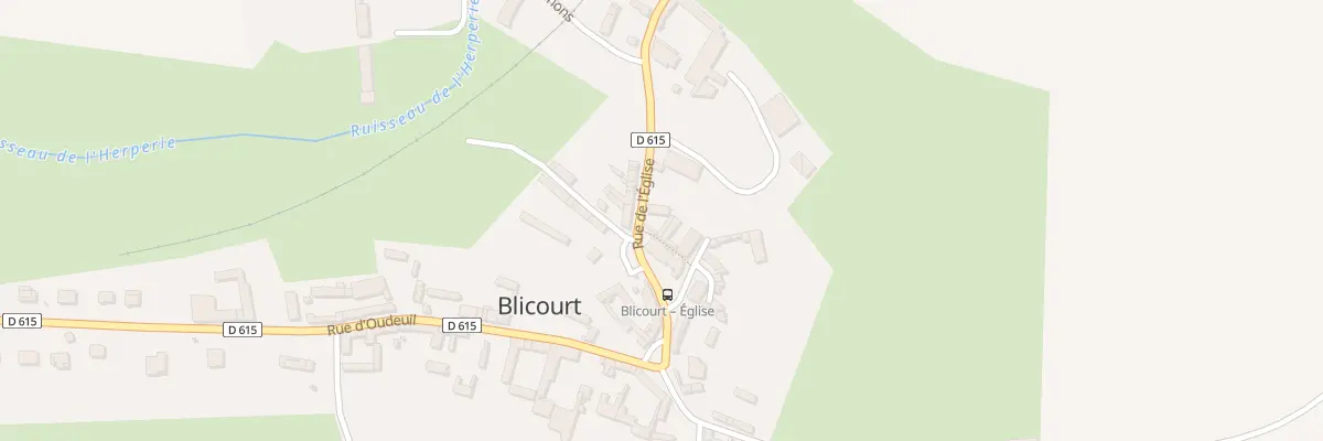 Plan du 2 Rue de l’Eglise à Blicourt