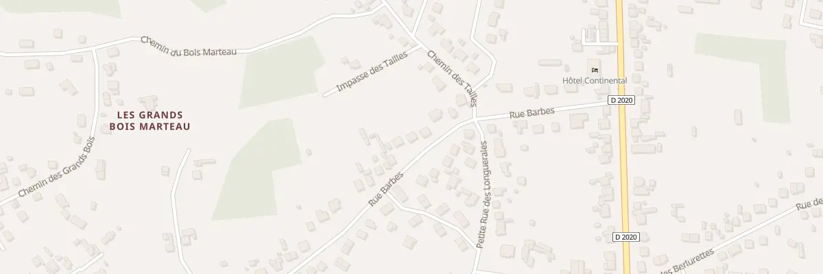 Plan du 93 Rue Barbès à Vierzon