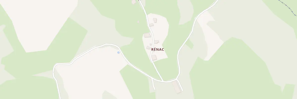 Plan du 164 Renac à Gorses