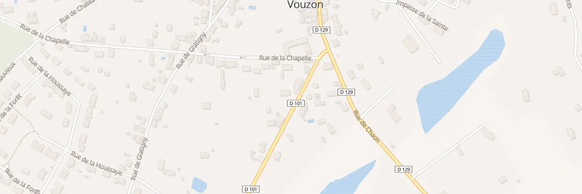 Plan du 10 Rue de Lamotte à Vouzon