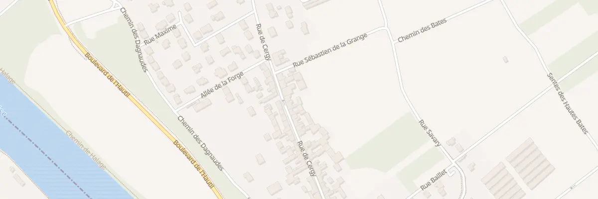 Plan du 60 Rue de Cergy à Neuville-sur-Oise