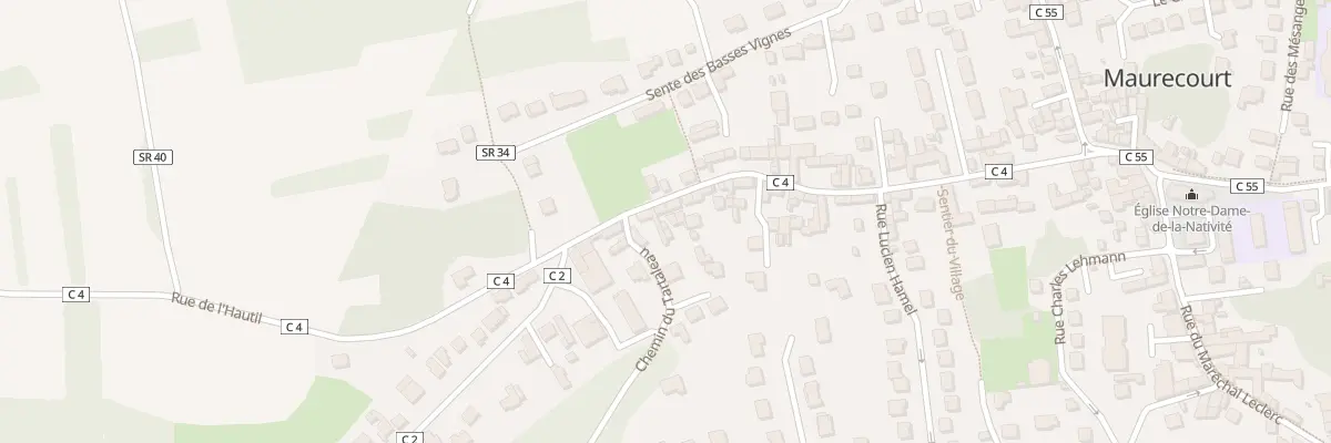 Plan du 39B Rue du Gen de Gaulle à Maurecourt