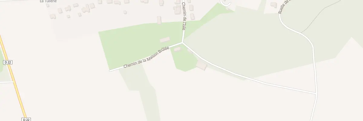 Plan du 8 Che de l’Isle à Épiais-Rhus