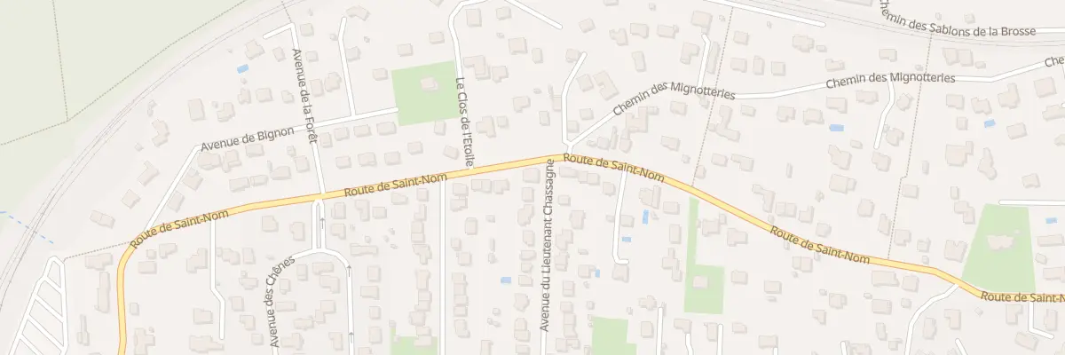 Plan du 2 Rue du Lieutenant Chassagne à L’Étang-la-Ville