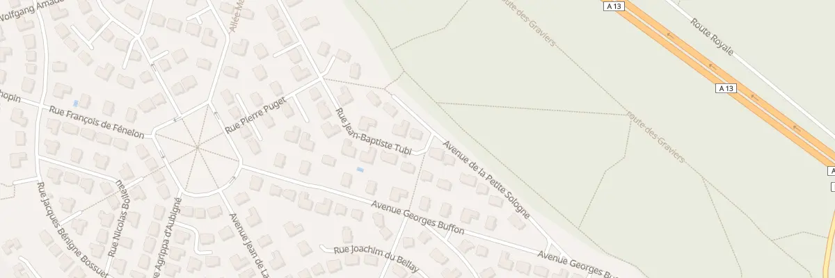 Plan du 15 Av de la Petite Sologne à Noisy-le-Roi