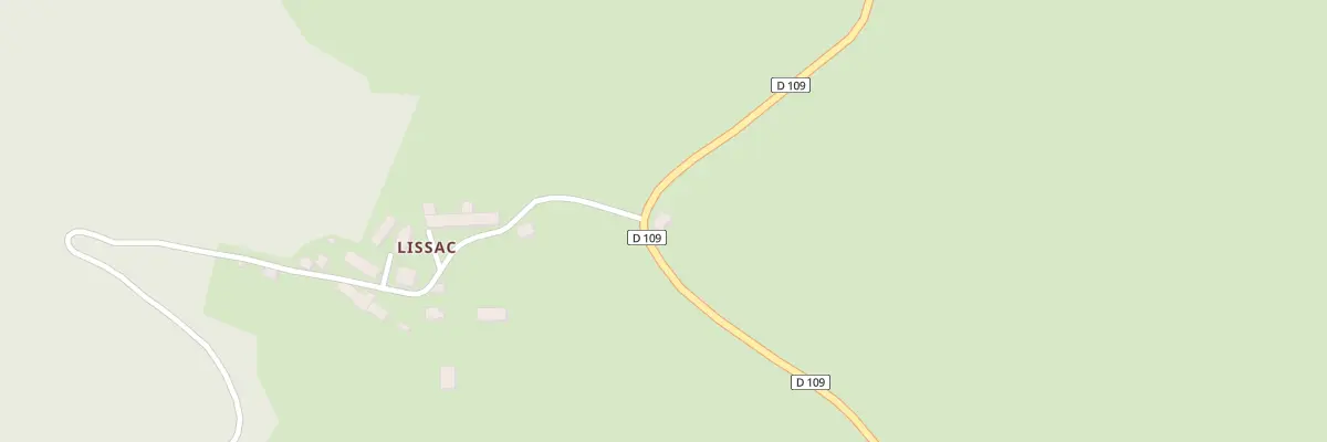 Plan du 5145 Lissac à Saint-Merd-les-Oussines